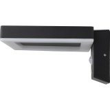 REV LED Solar wall light Square black #3