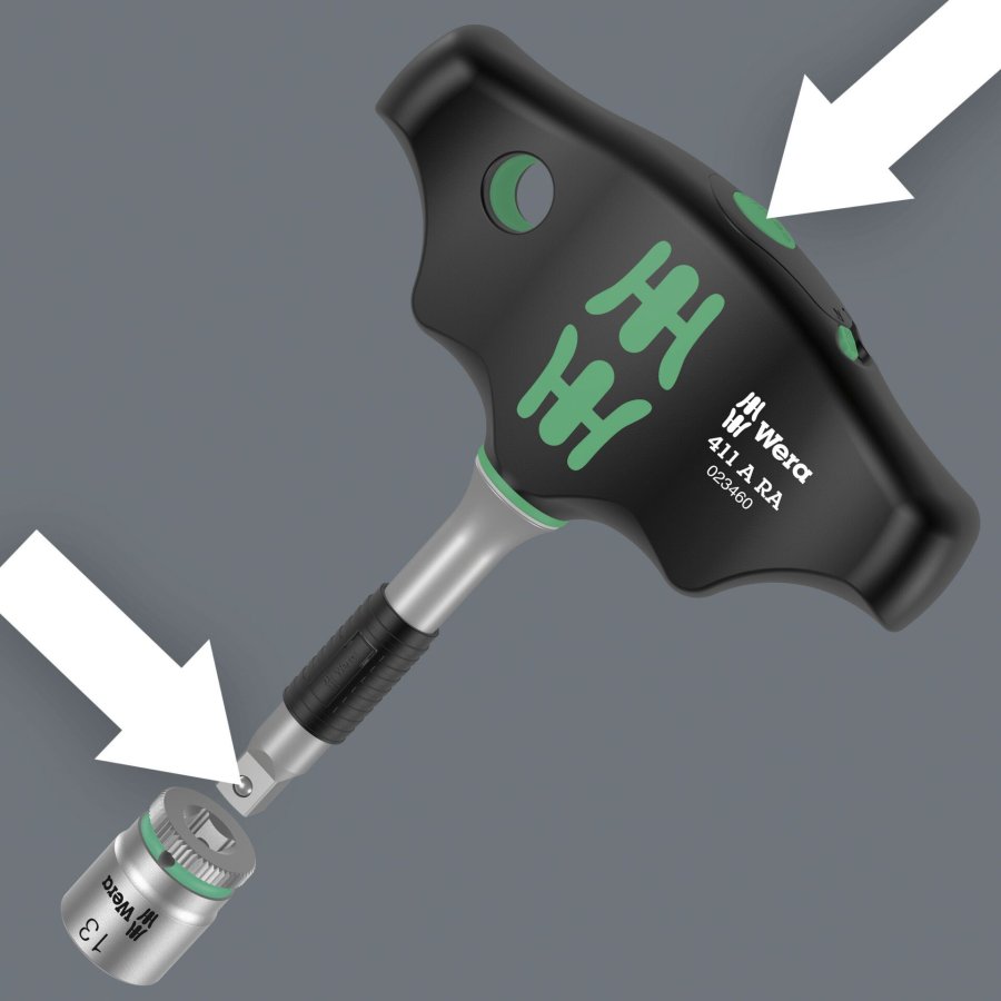 Wera 411 A RA Cross-Handle #9
