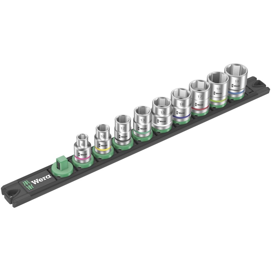 Wera Magnetic Socket Rail  B 4 Zyklop Socket Set #1