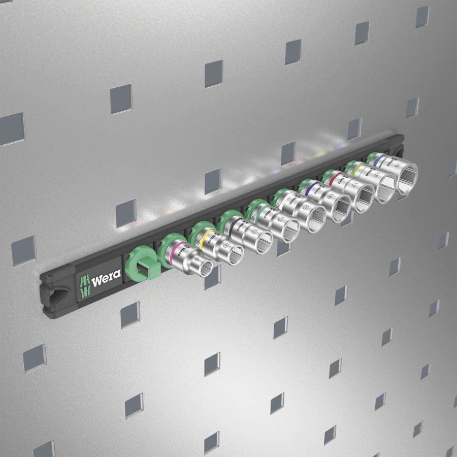 Wera Magnetic Socket Rail  B 4 Zyklop Socket Set #5