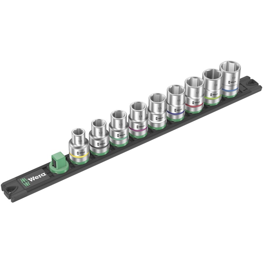 Wera Magnetic Socket Rail  C 4 Zyklop Socket Set #1