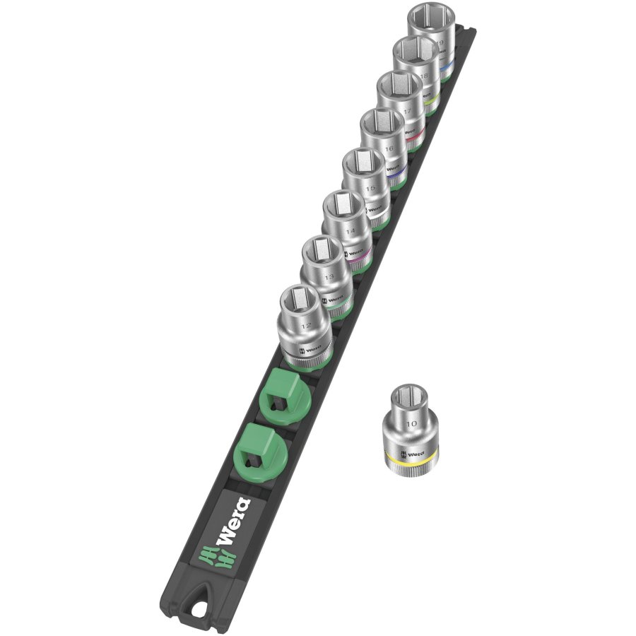 Wera Magnetic Socket Rail  C 4 Zyklop Socket Set #2