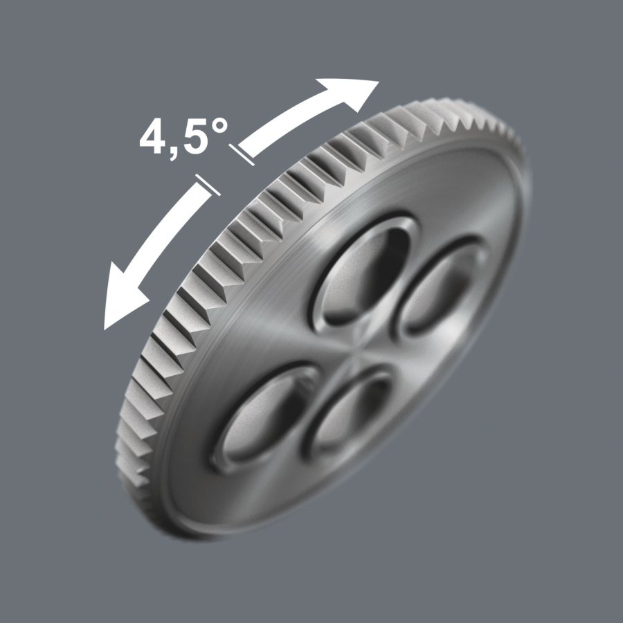 Wera 8007 B VDE Zyklop Knarre isoliert, mit Umschalthebel #4