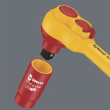 Wera 8007 B VDE Zyklop Knarre isoliert, mit Umschalthebel #8