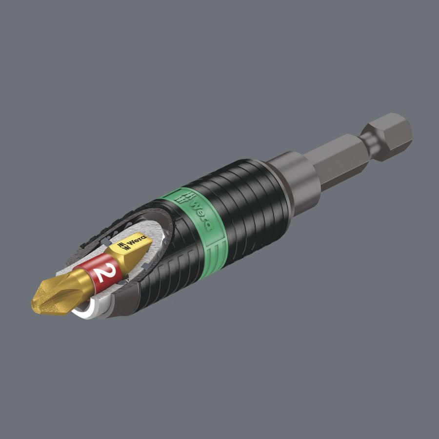 Wera 897/4 R Universal Bit Holder Rapidaptor BiTorsion #3