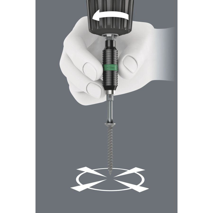Wera 897/4 R Universal Bit Holder Rapidaptor BiTorsion #8