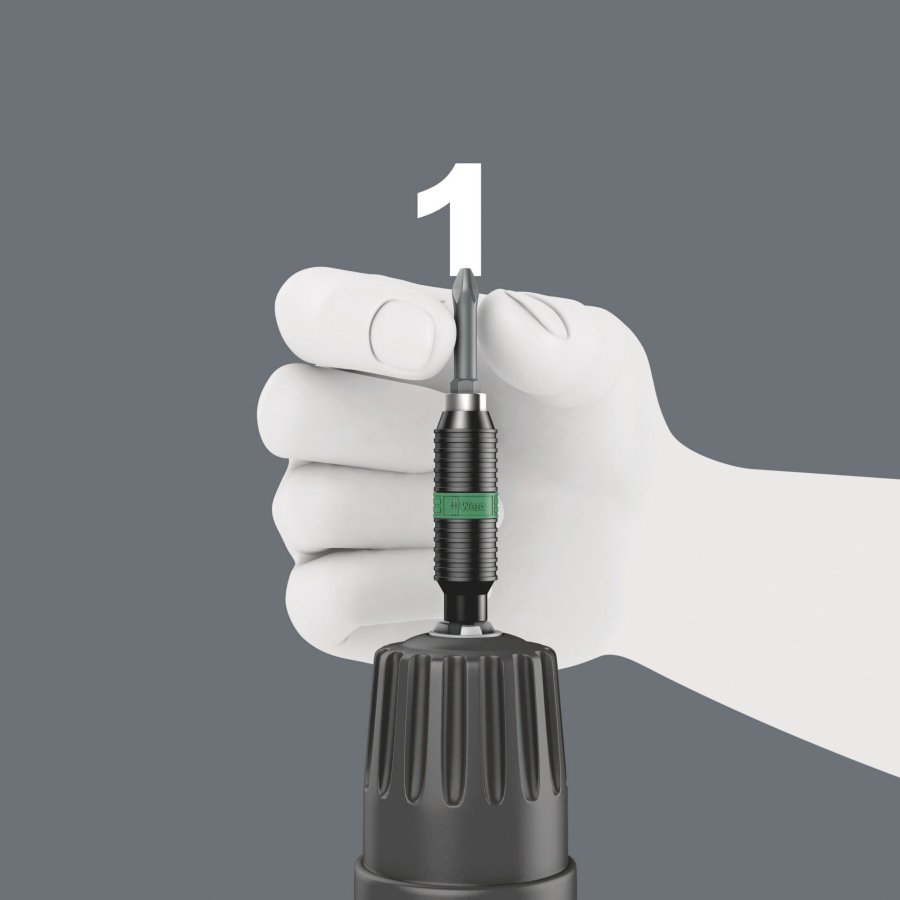 Wera 897/4 R Universal Bit Holder Rapidaptor BiTorsion #9