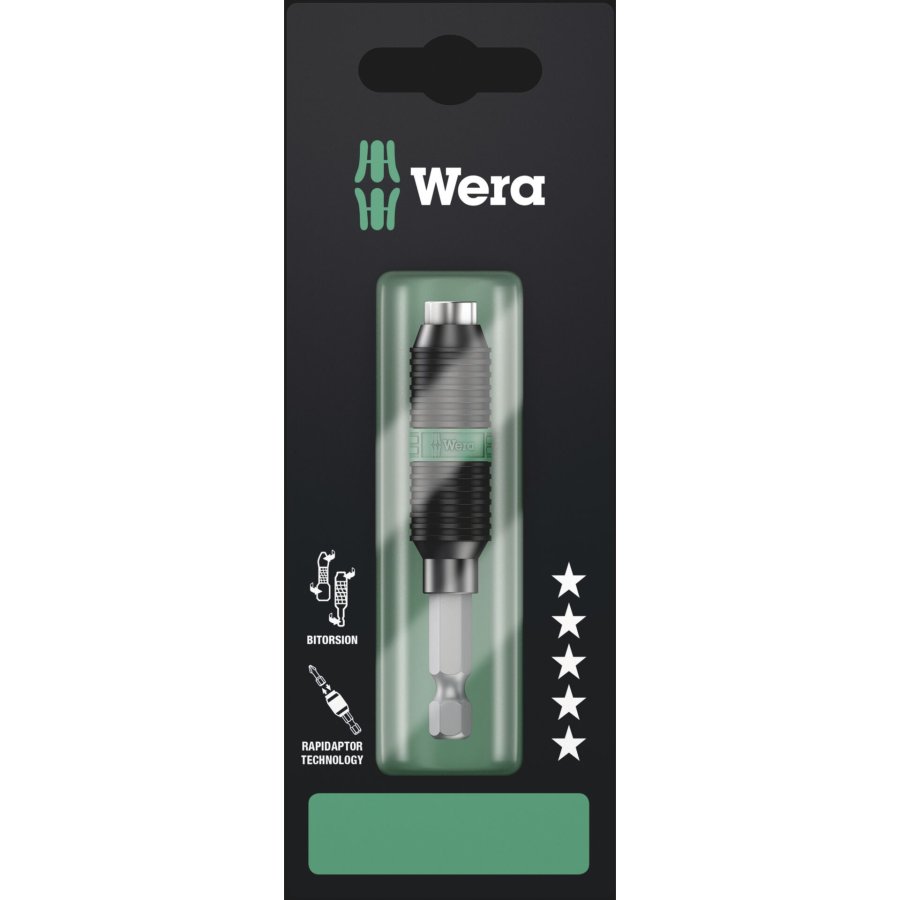 Wera 897/4 R SB Universal Bit Holder Rapidaptor BiTorsion #1