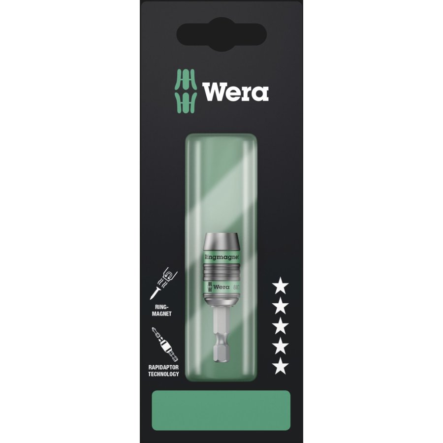 Wera 887/4 RR SB Rapidaptor Universal Bit Holder Ring Magnet #1