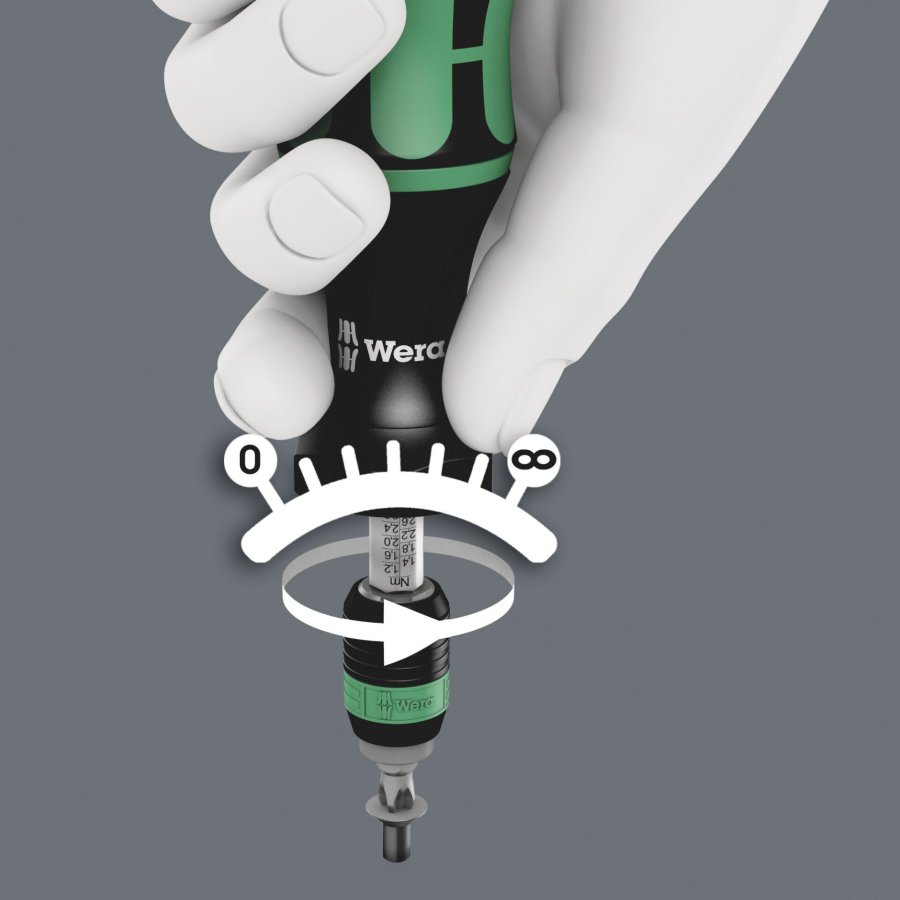 Wera Series 7400 Kraftform 7441 adjustable torque screwdriver #8