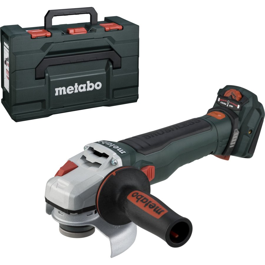 Metabo WVB 18 LT BL 11-125 Quick Cordless Angle Grinder #1