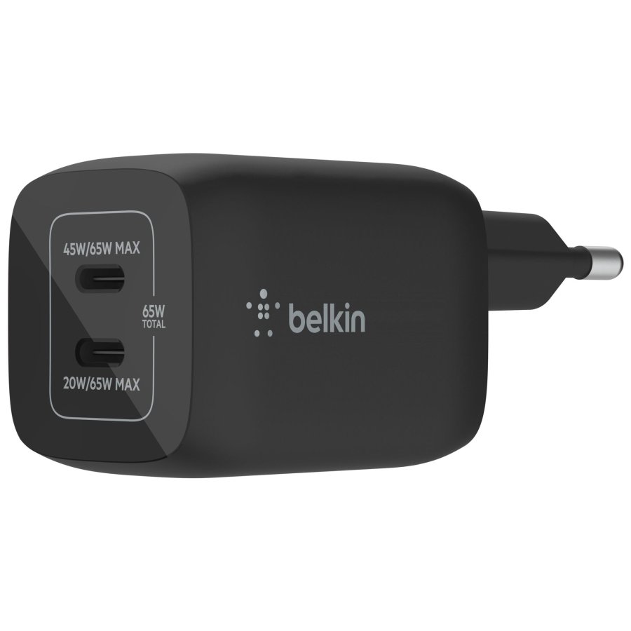 Belkin BOOST Charge 65W USB-C GaN PD 3.0 PPS bla. WCH013vfBK #1