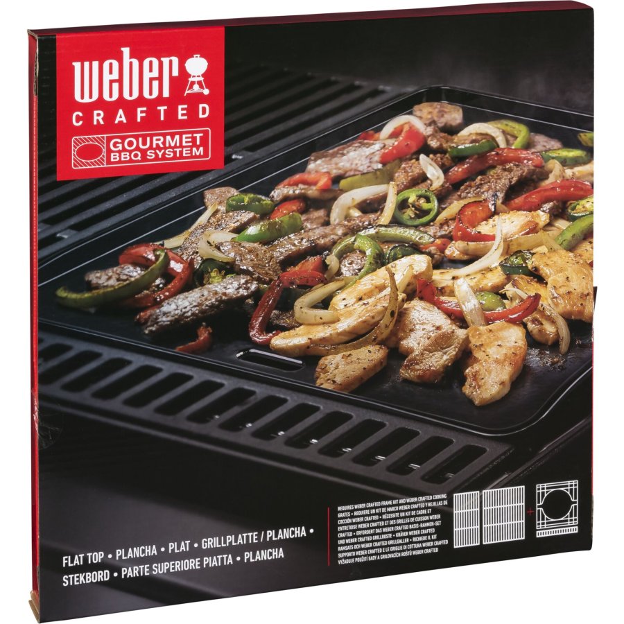 Weber Plancha Crafted Gourmet BBQ System #3