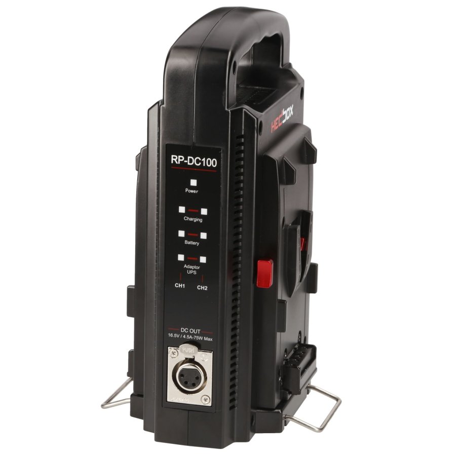 Hedbox RP-DC100V V-Mount Professional Dual Charger #4