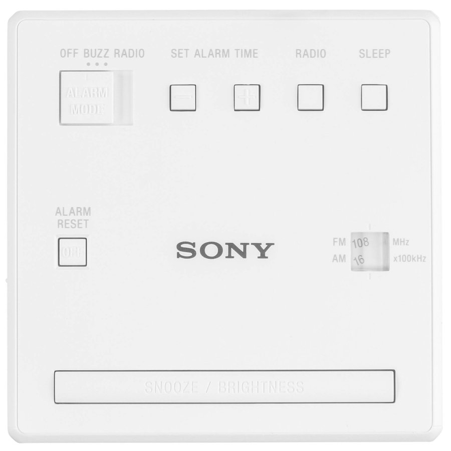 Sony ICF-C1 W white #3