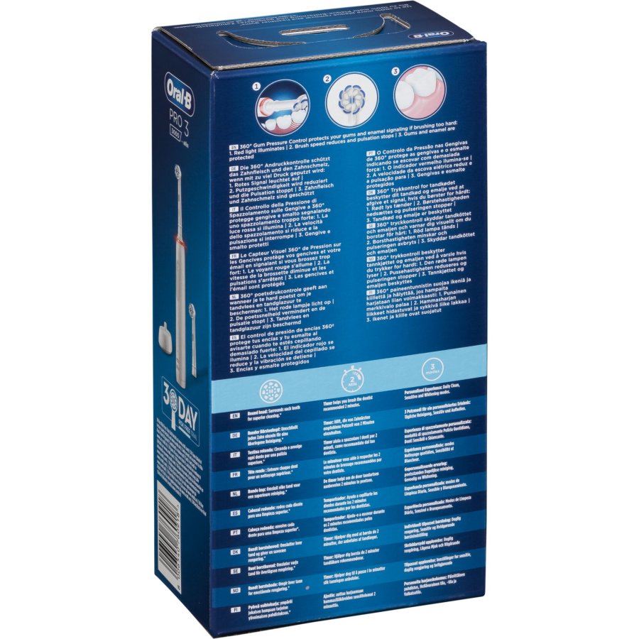 Oral-B PRO 3 3000 Sensitive Clean    White   JAS22 #2