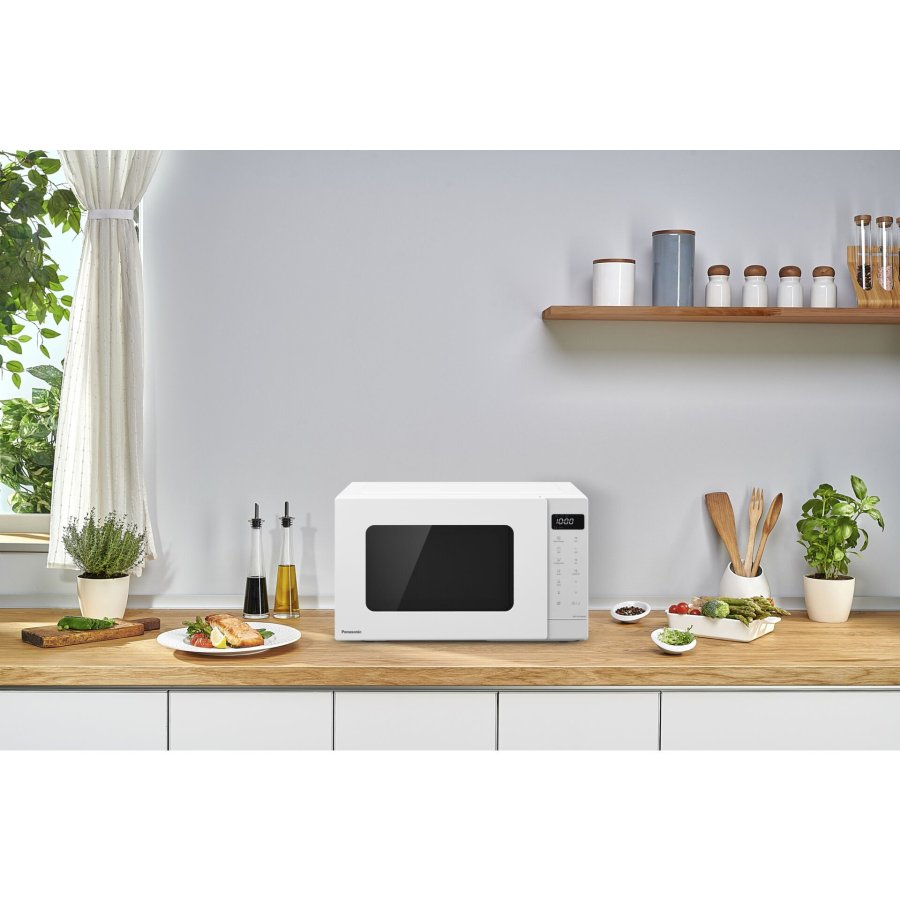 Mikroblgeovnen med Grill Panasonic NNK35NWMEPG Hvid 900 W 24 L #8