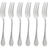 Sambonet Royal Inox 6 Cake Fork Set #1