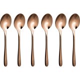 Sambonet Taste PVD 6 Espresso Spoons #1