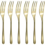 Sambonet Taste PVD 6 Cake Forks Set #1
