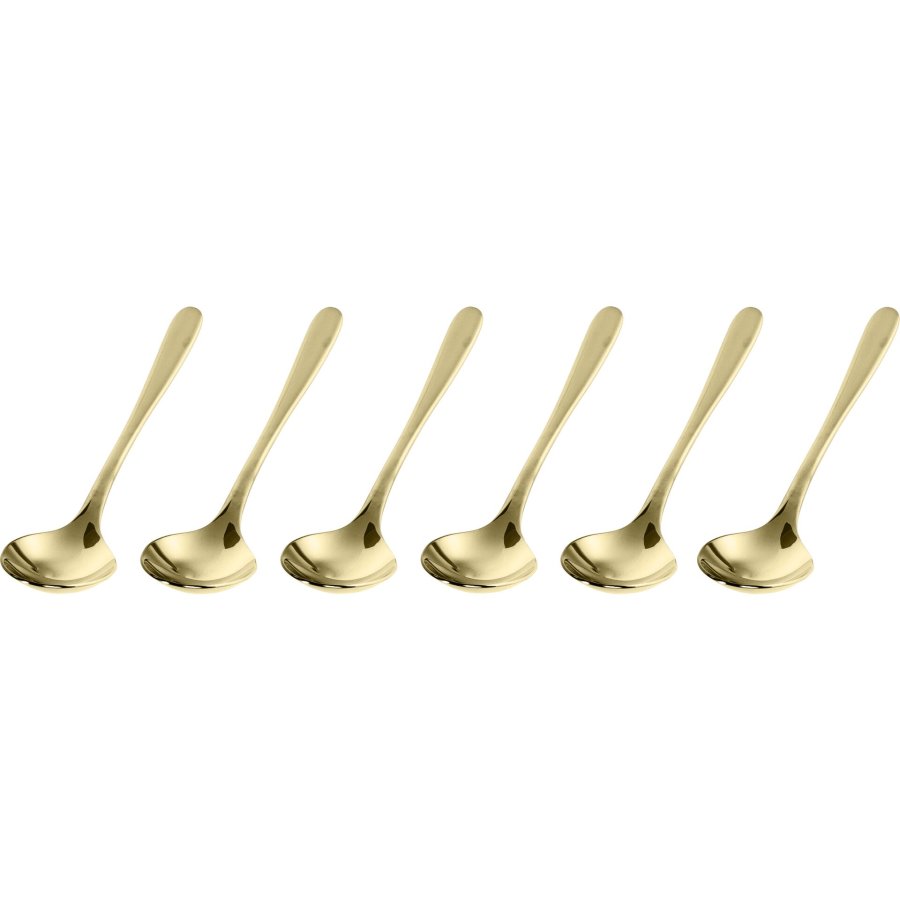 Sambonet Taste PVD 6 Espresso Spoon Set #2