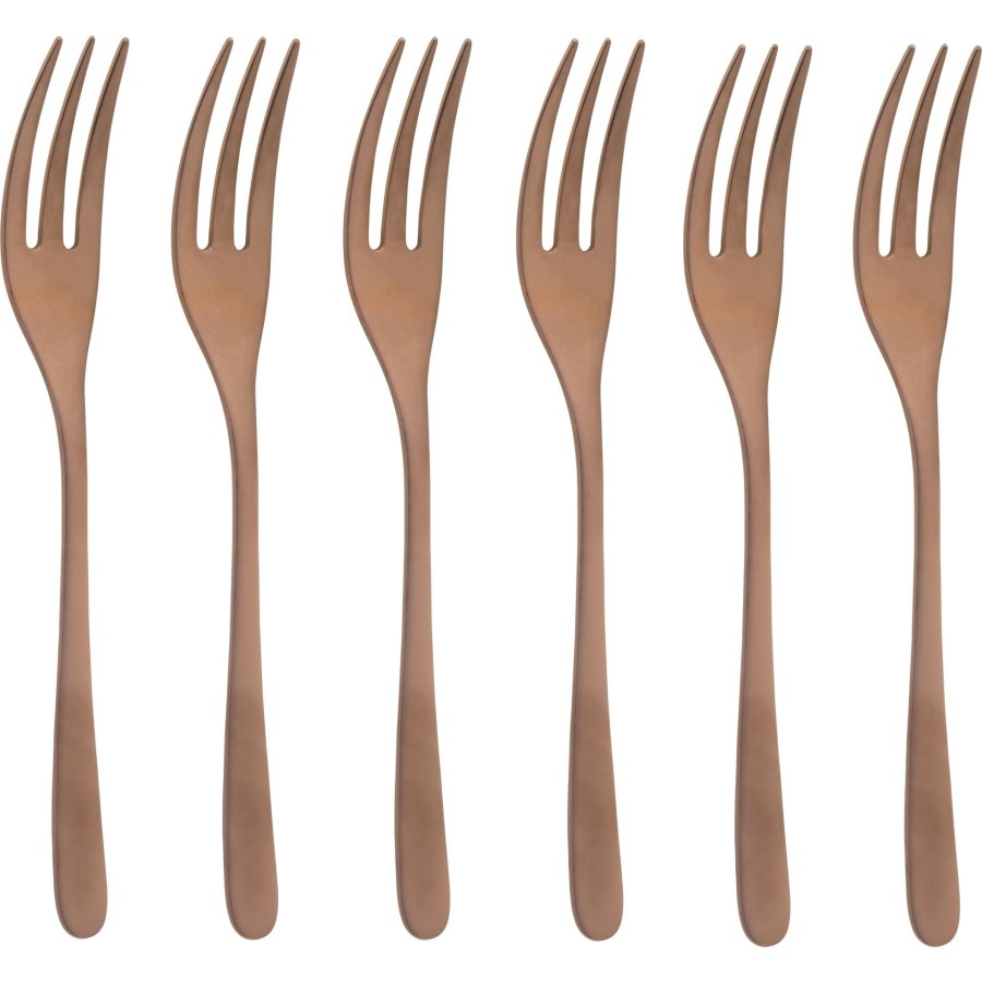 Sambonet Taste PVD 6 Cake Fork Set #1
