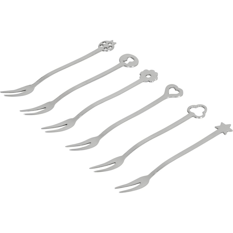 Sambonet New Portafortuna Inox 6 Party Forks #2