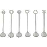 Sambonet New Portafortuna Inox 6 Party Spoon Set #1