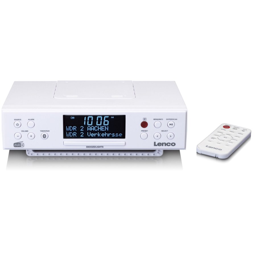 Lenco KCR-190 white #1