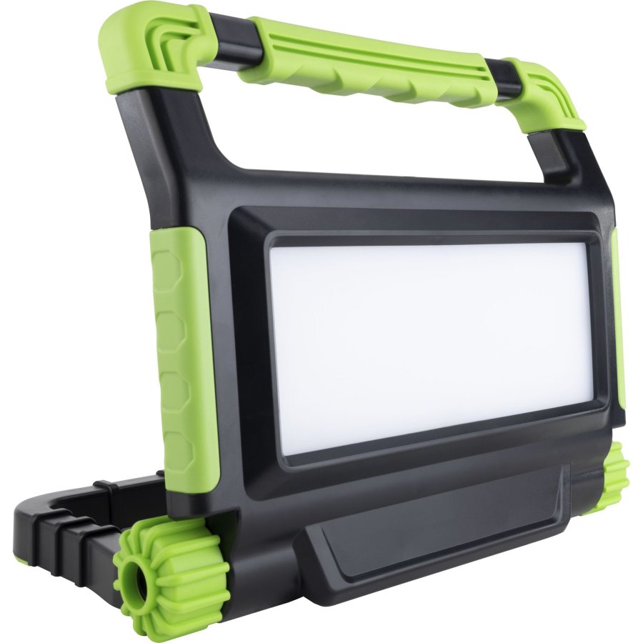 REV LED Battery Work Light Spot Green 50W with Stand #1