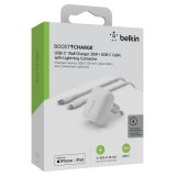 Belkin BOOST Charge 20W PD+PPD USB-C/Lig.1m wh  WCA006vf1MWH-B5 #7