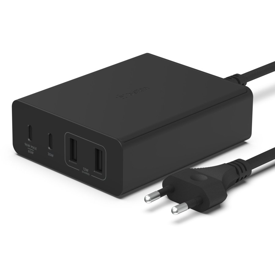 Belkin BOOST Charge Cha.108W GaN 2xUSB-C/2xUSB-A 2m    WCH010vfBK #1