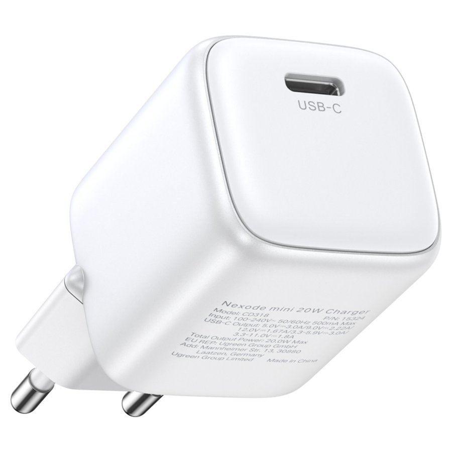 UGREEN Nexode Mini 20W PD GaN Tech Charger White #2