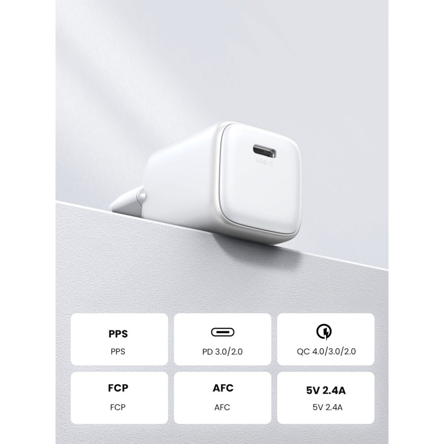 UGREEN Nexode Mini 30W PD GaN Tech Charger White #8