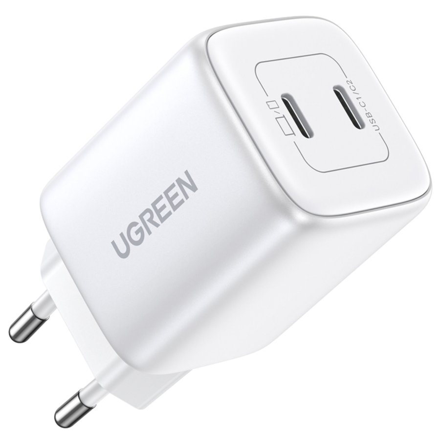 UGREEN Nexode 45W Dual USB-C PD Charger (25W+20W) white #1