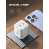 UGREEN Nexode 45W Dual USB-C PD Charger (25W+20W) white #8