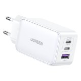 UGREEN Nexode USB-A+2*USB-C 65W GaN Tech Fast Charger White #1