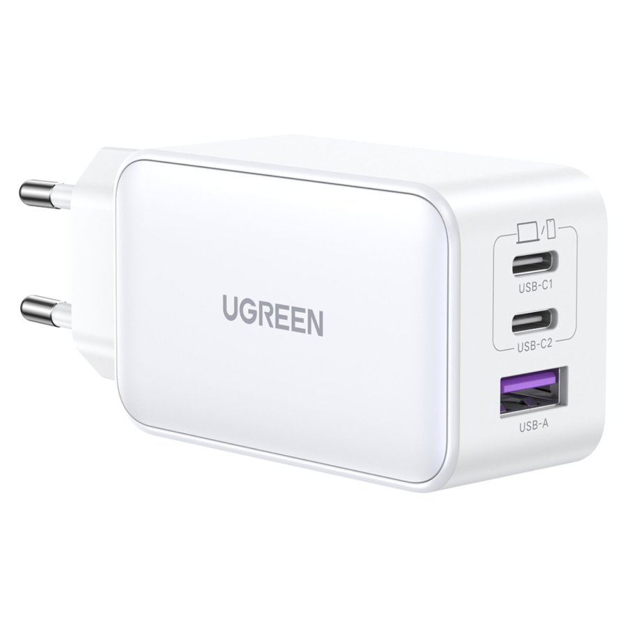 UGREEN Nexode USB-A+2*USB-C 65W GaN Tech Fast Charger White #2