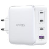 UGREEN USB-A+3xUSB-C 100W GaN Tech Fast Wall Charger EU White #4