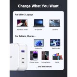 UGREEN Nexode USB-A+2*USB-C 140W GaN Fast Charger+USB-C Cable wht #9