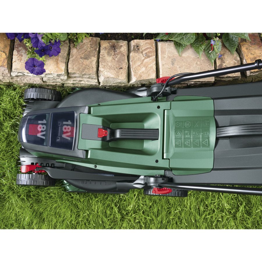 Bosch UniversalRotak 18V-37-550 cordless lawn mower solo #7