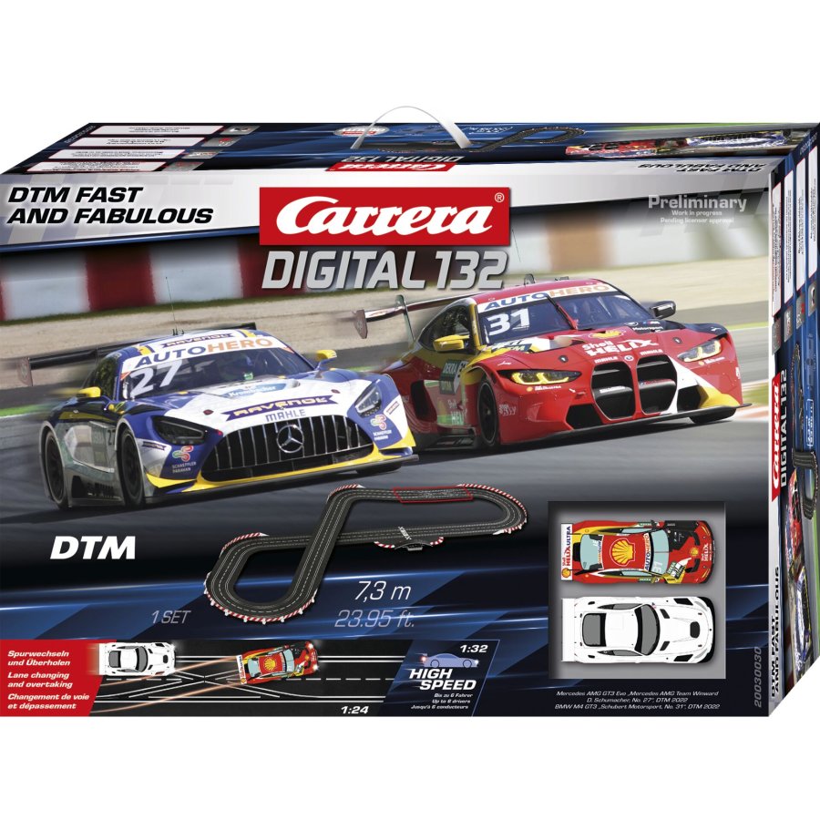 Carrera Digital 132 DTM Fast and Fabulous   20030030 #2