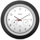 Mebus 19449 Radio controlled Wall Clock w. Thermo/Hygrometer #1