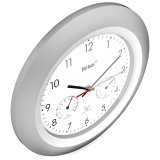 Mebus 19450 Radio controlled Wall Clock w. Thermo/Hygrometer #3
