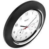 Mebus 19453 Radio controlled Wall Clock w. Thermo/Hygrometer #3