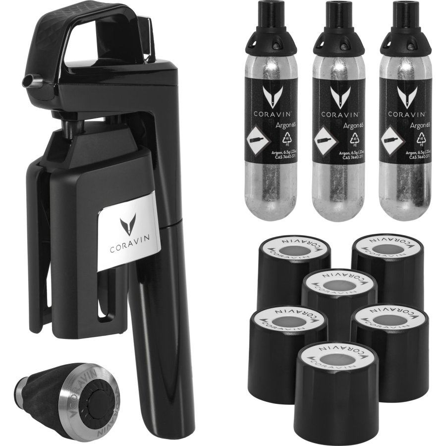 Coravin Wine System  black Timeless Six + 6 pcs. #1