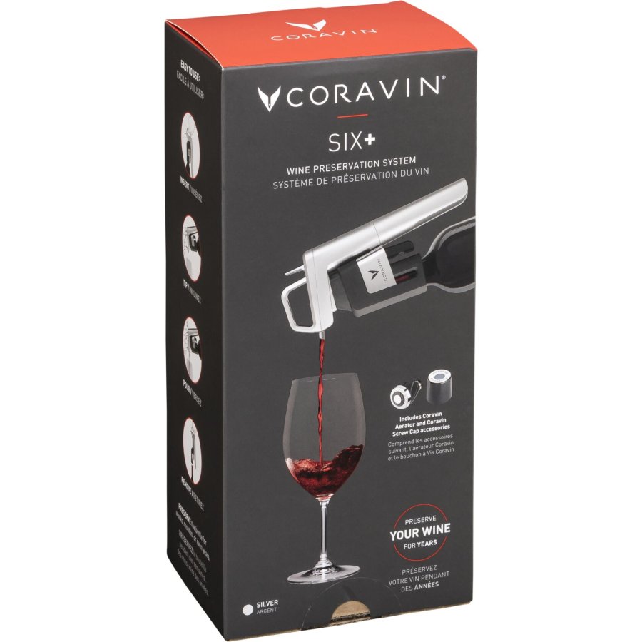 Coravin Wine System  silver Timeless Six + 12 pcs. #6
