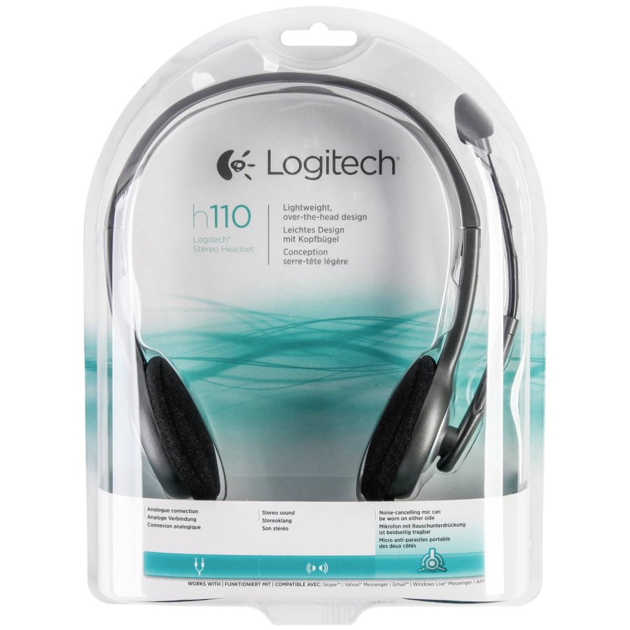 Logitech H 110 Stereo Headset #1