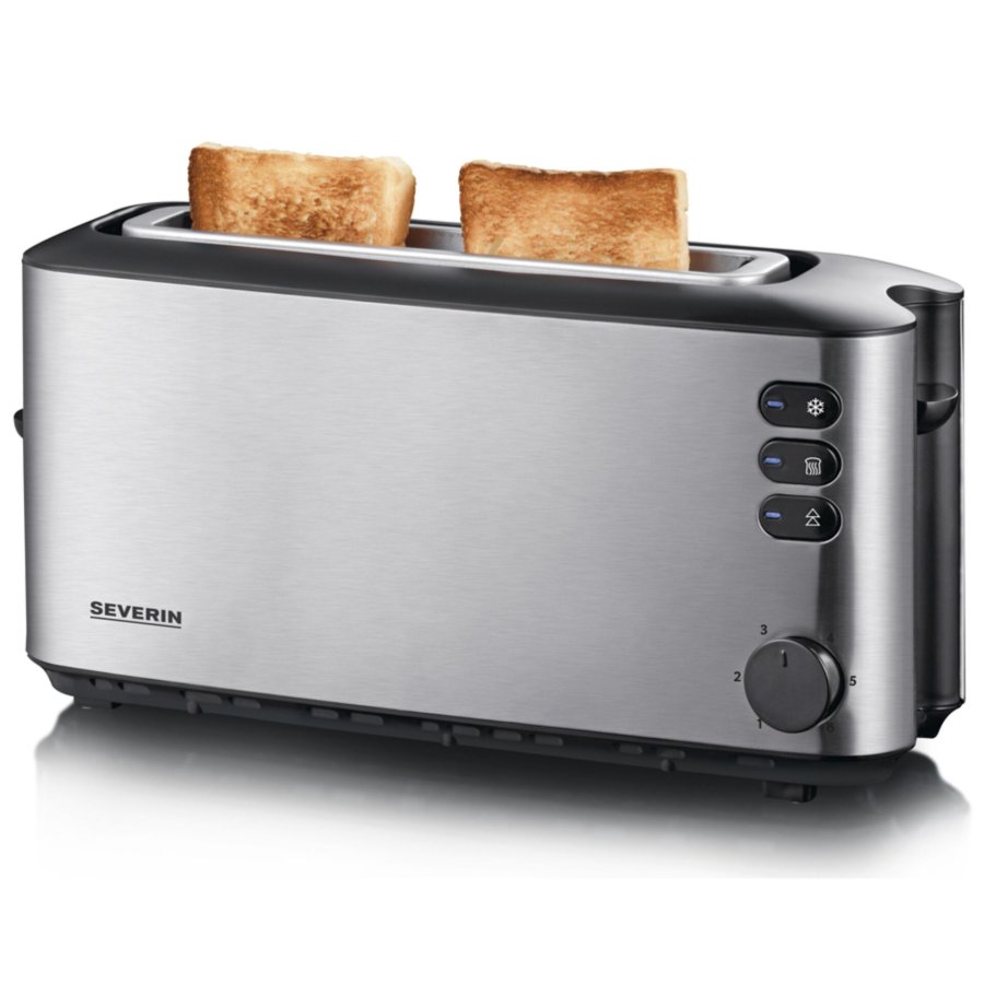 Severin AT 2515 brdrister 2 skive(r) 1000 W Rustfrit stl #7