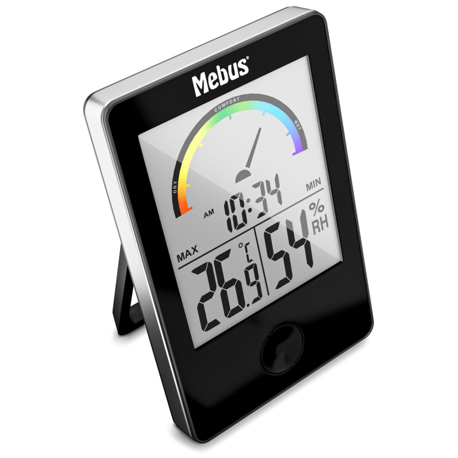 Mebus 40929 Thermo-Hygrometer black #4